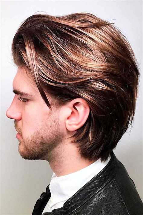 layered hair male|medium layered men's haircut.